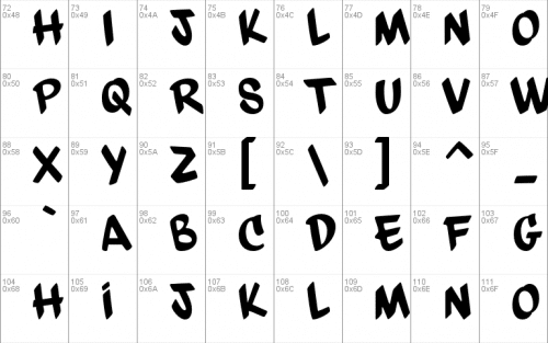 DFD Chasquilla Font 3