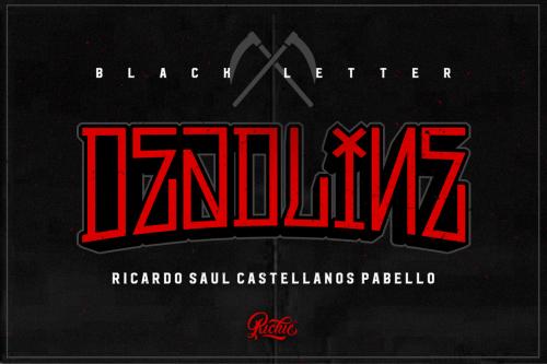 Deadline Graffiti Font 1