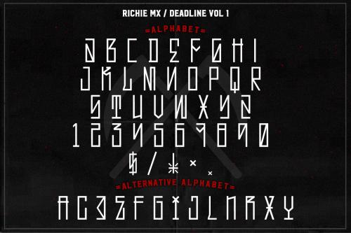 Deadline Graffiti Font 2