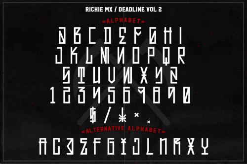 Deadline Graffiti Font 3