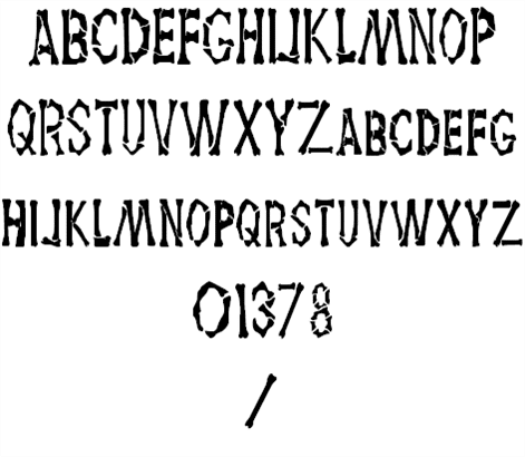 Dem Bones Font 2