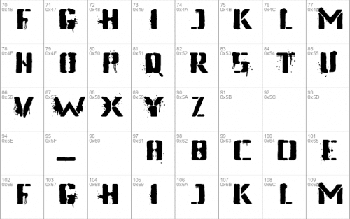 Dirty Streets Font 2