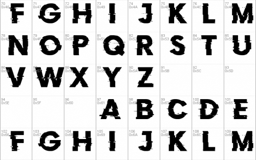 Doctor Glitch Font 2