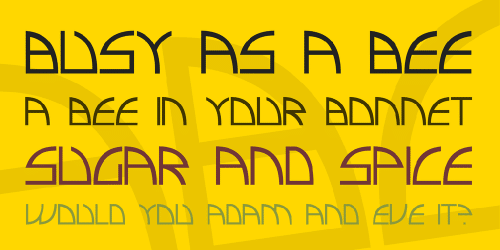 Electro Insanity Font 1
