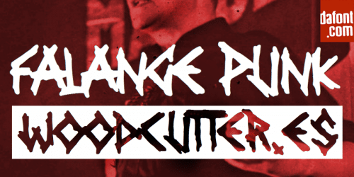 Falange Punk Font 1