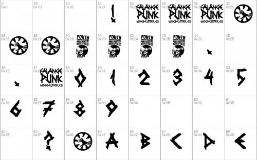 Falange Punk Font 2