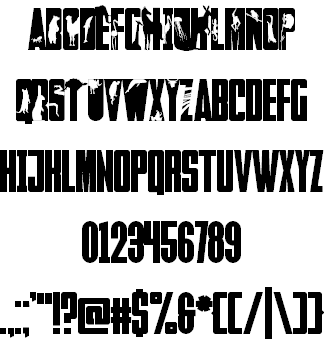 Faltura Animals Font 2