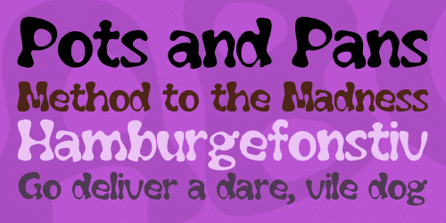 Flubber Font 1