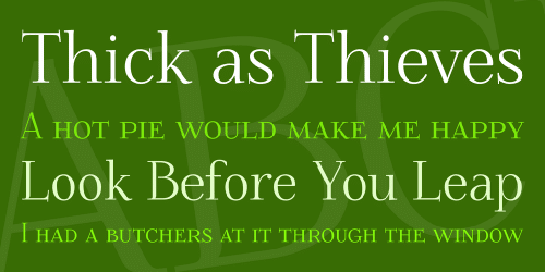 Foglighten font 1