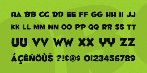 Fontdinerdotcom Huggable Font 3
