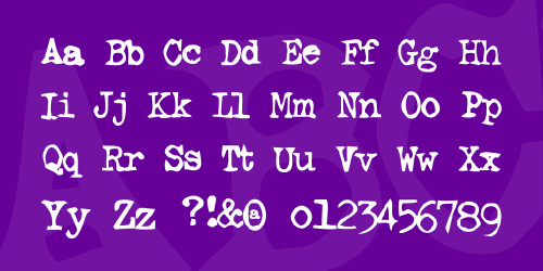 Ghostwriter Font 3
