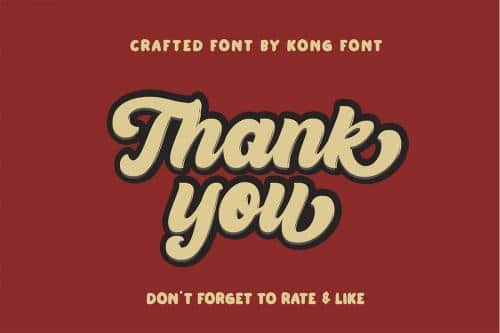 Gient Script Font 10