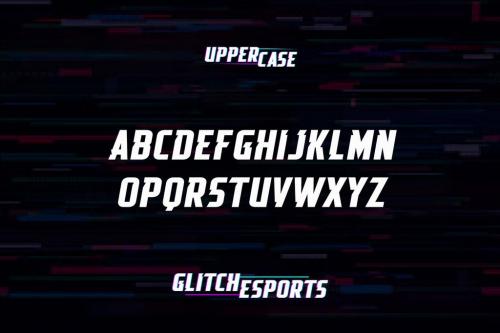 Glitch Esports Font 2