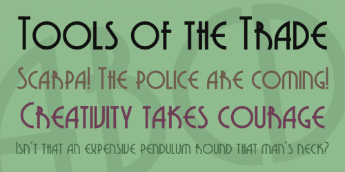 Grenadier NF Font 2