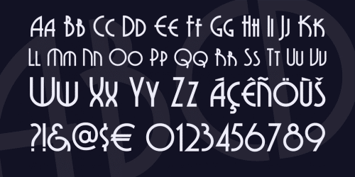 Grenadier NF Font 4