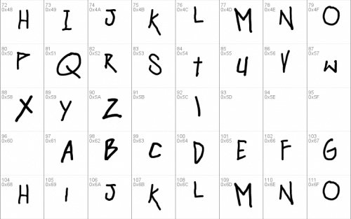 Hangover Monday Font 4