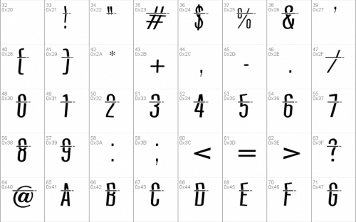 Headshot Font 1
