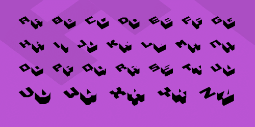 Hexagon Font 2