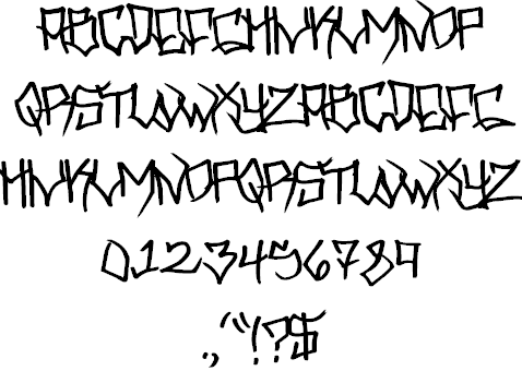 Hooligan Font 1