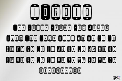 I Droid Font 3