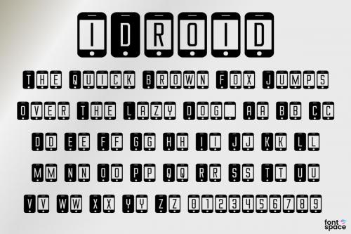 I Droid Font 5