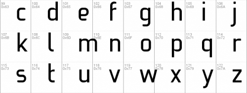 Ideoma Technit Font 3