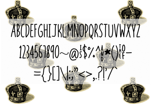 In your face, Joffrey! Font 1