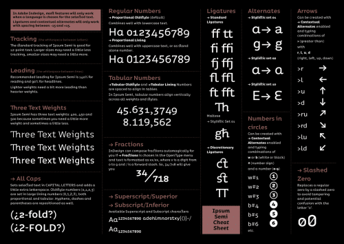 Ipsum Semi Font