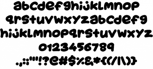 Juicy Fruity Font 4