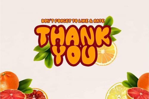 Juicy Luicy Fancy Font 10