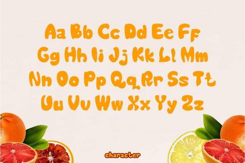Juicy Luicy Fancy Font 8