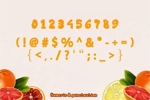 Juicy Luicy Fancy Font 9