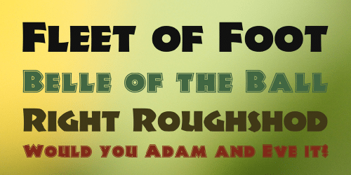 Jungle Fever Font 1