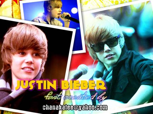 Justin Bieber Font