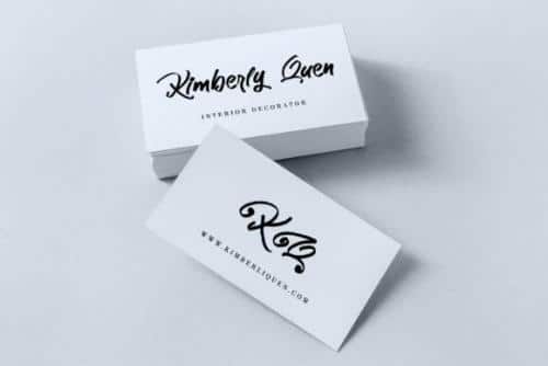 Katherine Brush Font 5