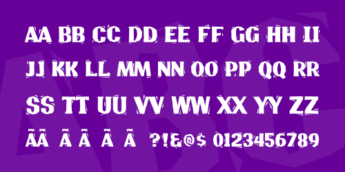 Lino Chisel Font 3