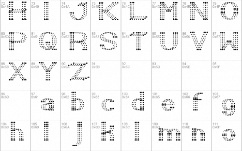 Little Rainy Day Font 3