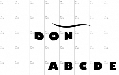 Lost Fish Font 2