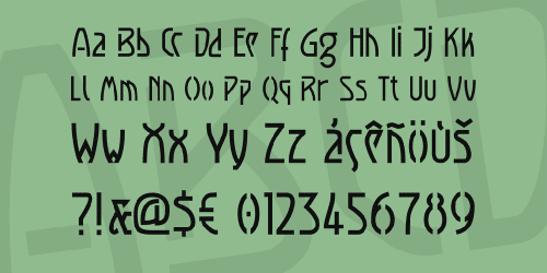 Luxembourg 1910 Font 2