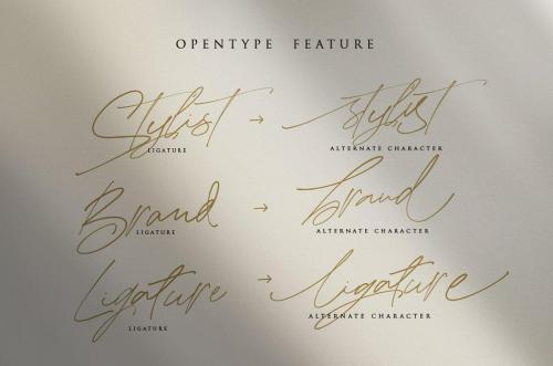 Mabrick Signature Font 14