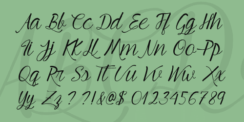 Mf Young  Beautiful Font 2