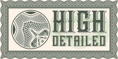 National Currency Font 4