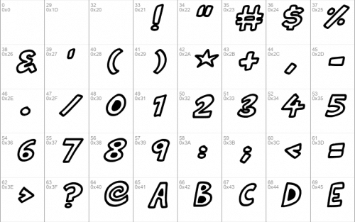 Natural Toons Font 1