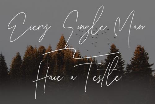 New York Handwritten Font 3