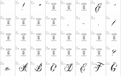 Nina Script Font 1