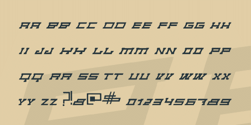 Non Circular Font 3