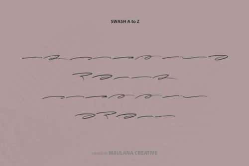 Osirish Handwritten Font 3