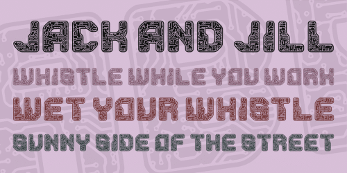 PCB Font 2