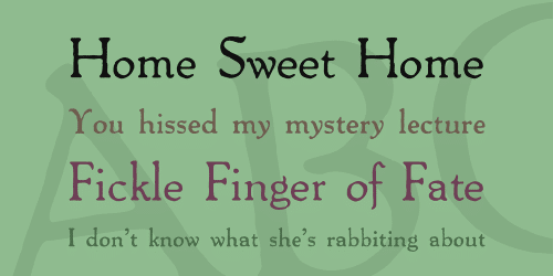 Packard Antique Font 2