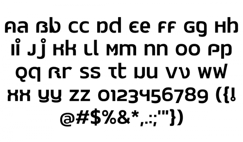 Peapod Thai Font 2